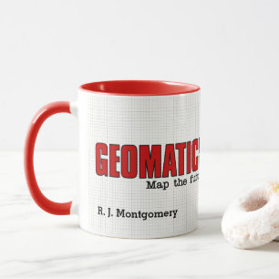 Mug Ingénieurs de géomatique amusants cartographier l'