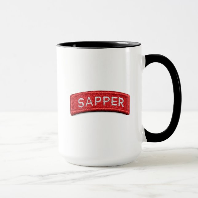 Mug Ingénieurs militaires de combat Sapper Vets Cup vé (Droite)
