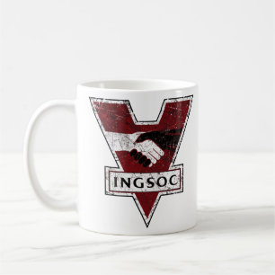 Mug INGSOC 1984 George Orwell Mass Surveillance
