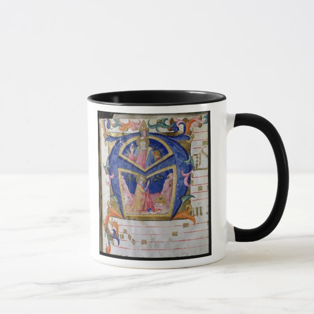 Mug Initiale "A" De de Corale/Graduale no.5 (Droite)