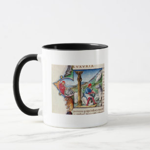 Mug Initiale 'L de Historiated