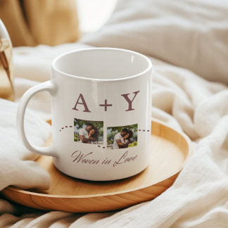 Mug Initiales et scénario connectés