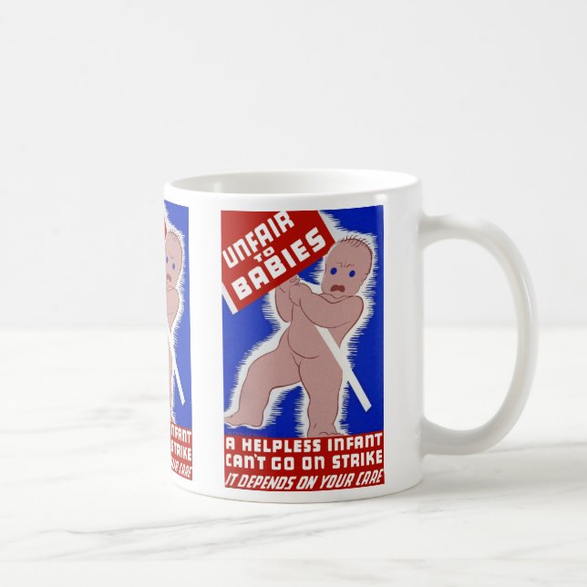 Mug Injuste envers les bébés (Droite)