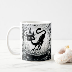 Mug Inktober 2018 Jour 4 - Chat de Sorcellerie
