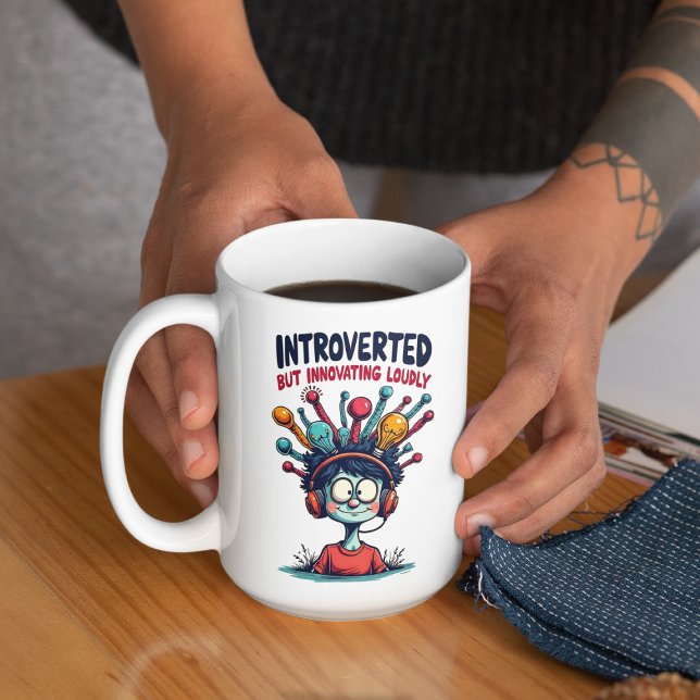 Mug Innovateur introduit Quirky Creative (Créateur téléchargé)