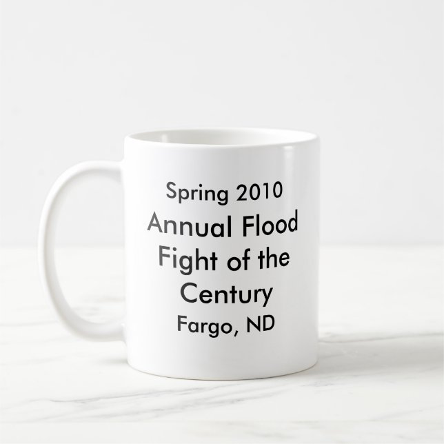 Mug Inondation annuelle de Fargo (Gauche)