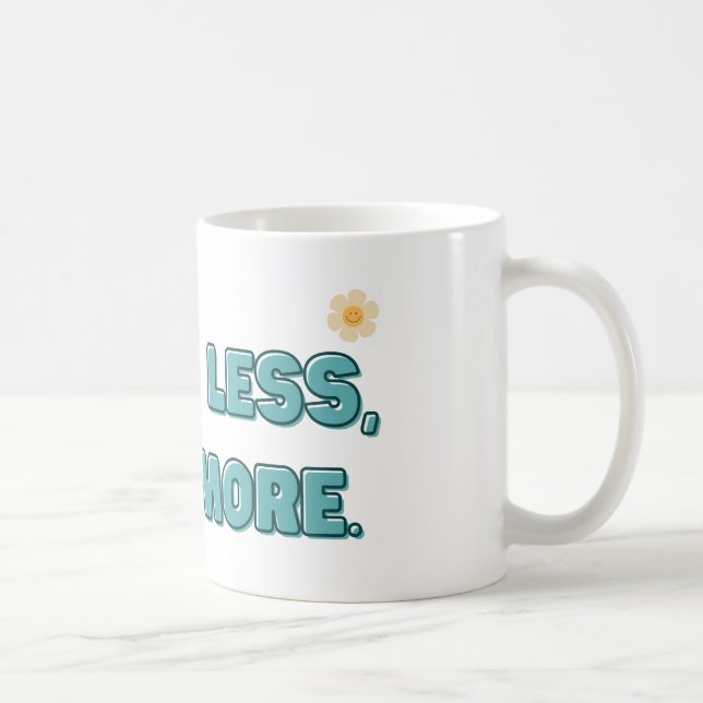 Mug Inquiète Moins, Souriez Plus (Droite)