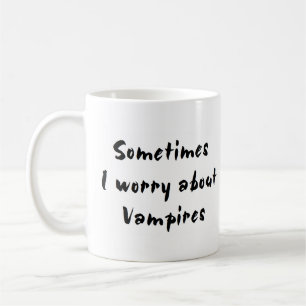 Mug inquiétude de vampire