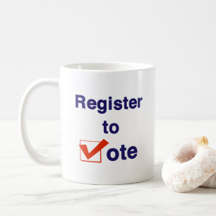 Mug Inscrivez-Vous Au Vote 2026