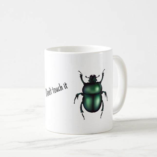 Mug Insecte drôle  (Devant droit)