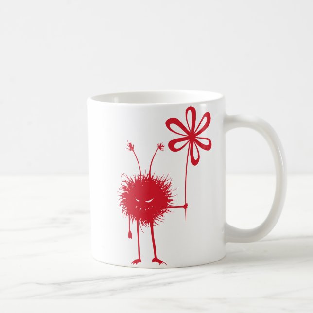 Mug Insecte mauvais de fleur (Droite)