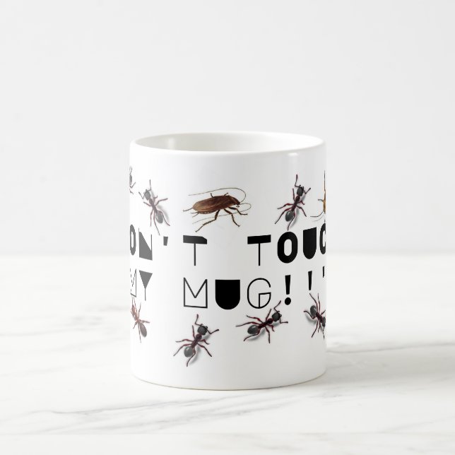 MUG INSECTES. ROACHES, BOUGIE DE CAFÉ (Centre)