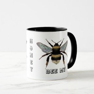 Mug Insectes vintages Abeille Mon Miel Entomologie amu