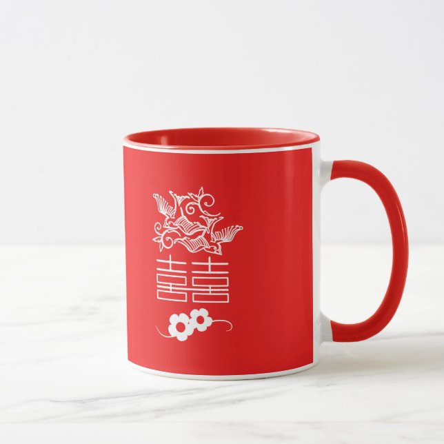 Mug Inséparables - Bonheur double - Cadeaux Feng Shui (Droite)