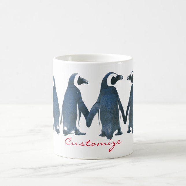 Mug Inséparables Penguin Couple Thunder_Cove (Centre)