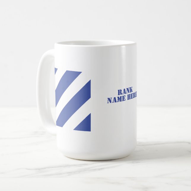 Mug Insigne de la 3e division d'infanterie (Devant gauche)