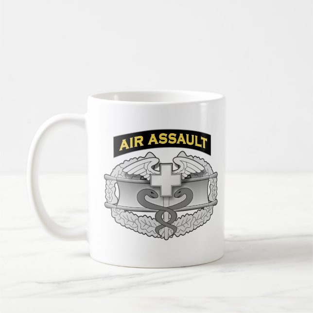 Mug Insigne de médecin de combat - assaut aérien - (Gauche)
