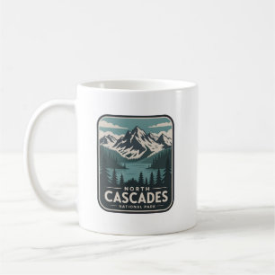 Mug Insigne de montagne du parc national des North Cas
