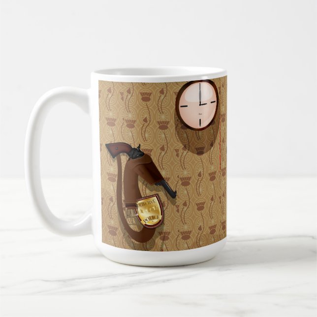 Mug Insigne de policier détective (Gauche)