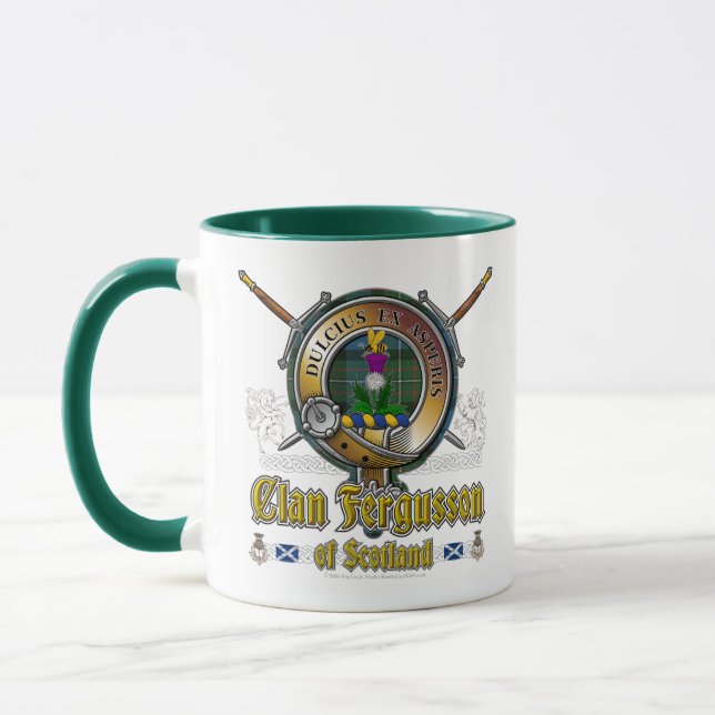 Mug Insigne du clan Fergusson (Gauche)