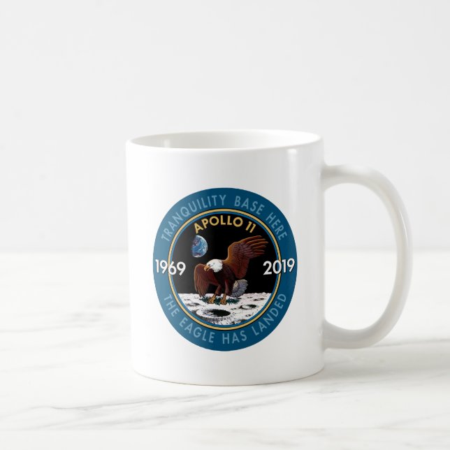 Mug Insigne du patch de mission pour le 50e anniversai (Droite)