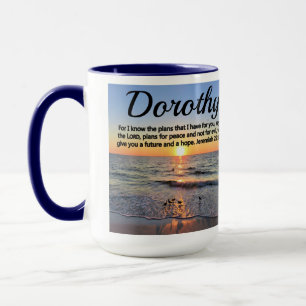 MUG INSPIRANT JEREMIAH 29:11 SUNRISE PERSONNALISÉ