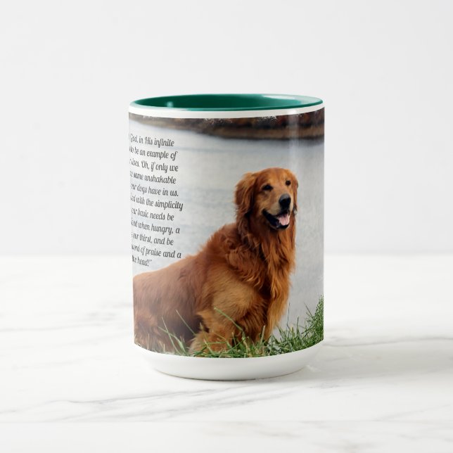 Mug Inspiration de foi inébranlable (Centre)