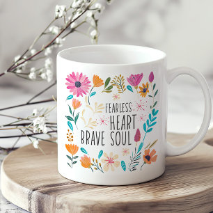 Mug Inspiration Fleur sauvage colorée Autosoins