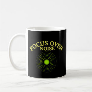 Mug Inspiration Focus Sur Le Bruit – Clarté Minimale