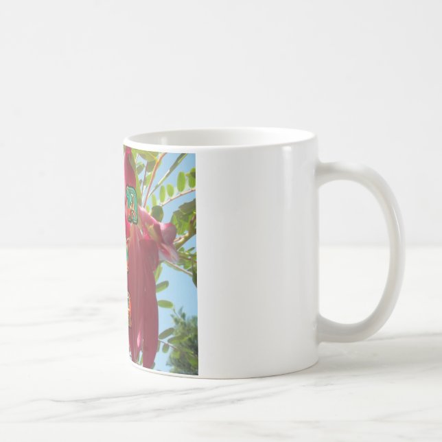 Mug Inspiration Lean On Me Floral Skyward Art Imprimer (Droite)