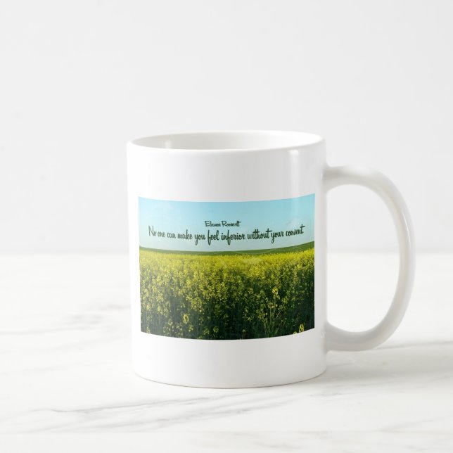 Mug Inspiration par Eleanor Roosevelt (Droite)
