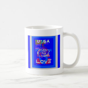 Mug Inspiration USA Nous sommes plus forts ensemble av
