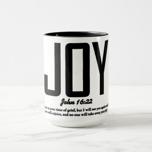 Mug Inspirational Christian Bible Verse (Centre)
