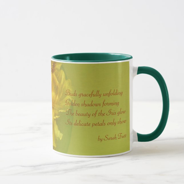 Mug Inspirational iris intérieur beauté chaude muqueus (Droite)