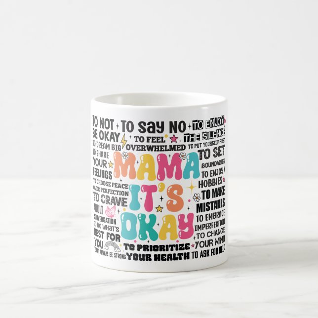 Mug Inspirational Mama C'est bon (Centre)