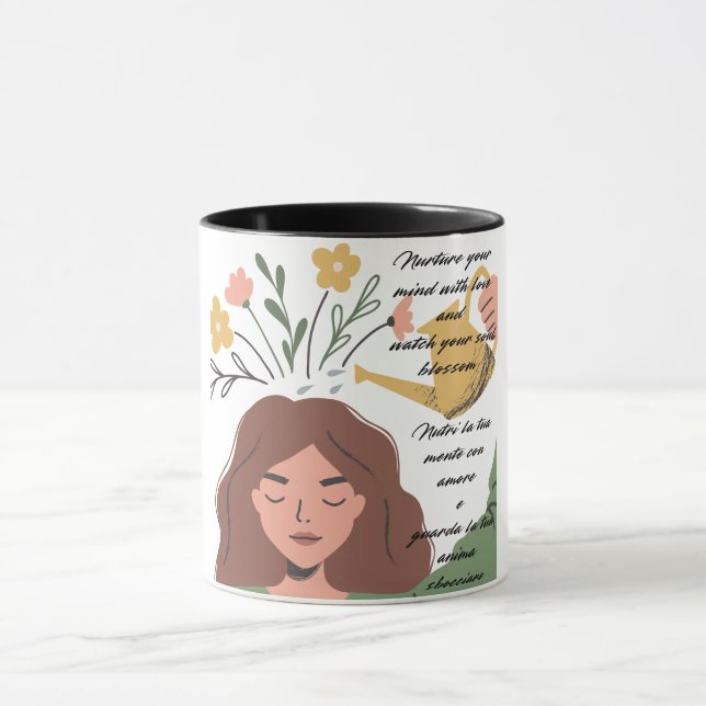 Mug Inspirationnel auto-amour (Centre)