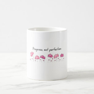 Mug Inspirationnel - Citation "Progress not Perfec