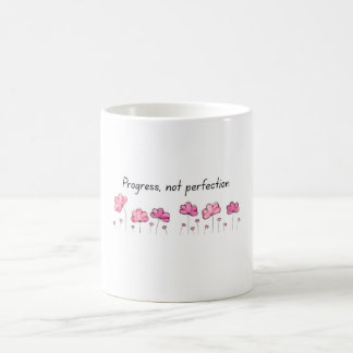 Mug Inspirationnel - Citation "Progress not Perfec