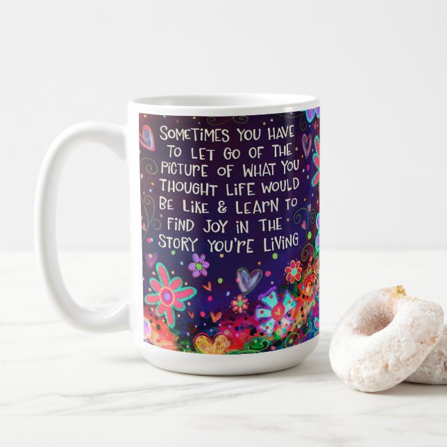 Mug Inspirationnel Jolie Citation Inspiribilité (Avec donut)