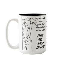 Mug Inspirationnel - Mes mains