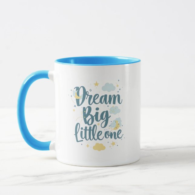 Mug Inspirationnel "Rêve Grand Petit Un" (Gauche)