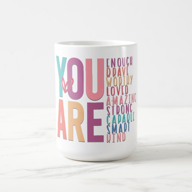Mug Inspirationnel Vous Êtes Suffisant (Centre)