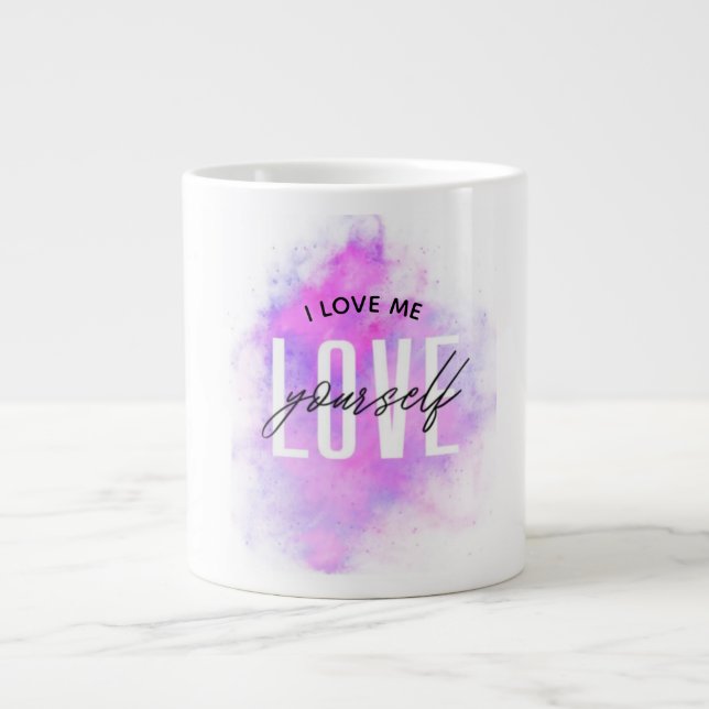 Mug Inspirationnelle "Amour-Toi" (Devant)