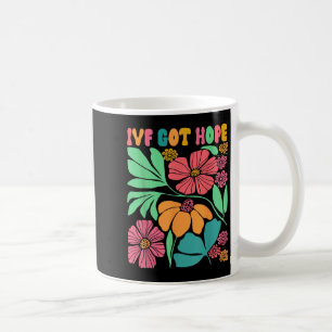 Mug Inspiré Motivationnel Ivf Mama Fleur sauvage Ivf M
