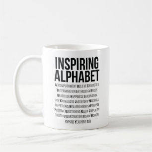 Mug Inspirer l'alphabet