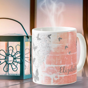 Mug Inspirer les coeurs sur une pêche rustique