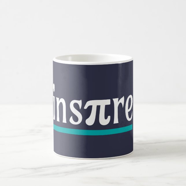 Mug Inspirer Math Pun amusant Inspirationnel (Centre)