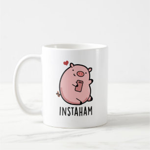Mug Instaham Funny Social Media Pig Pun