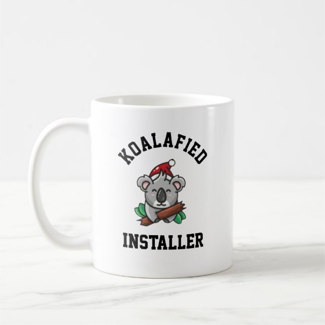 Mug Installateur Koalafied (Gauche)