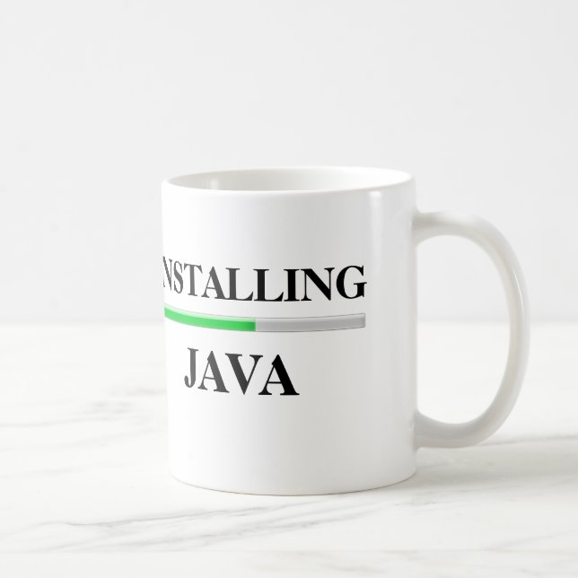 Mug Installation de Java (Droite)